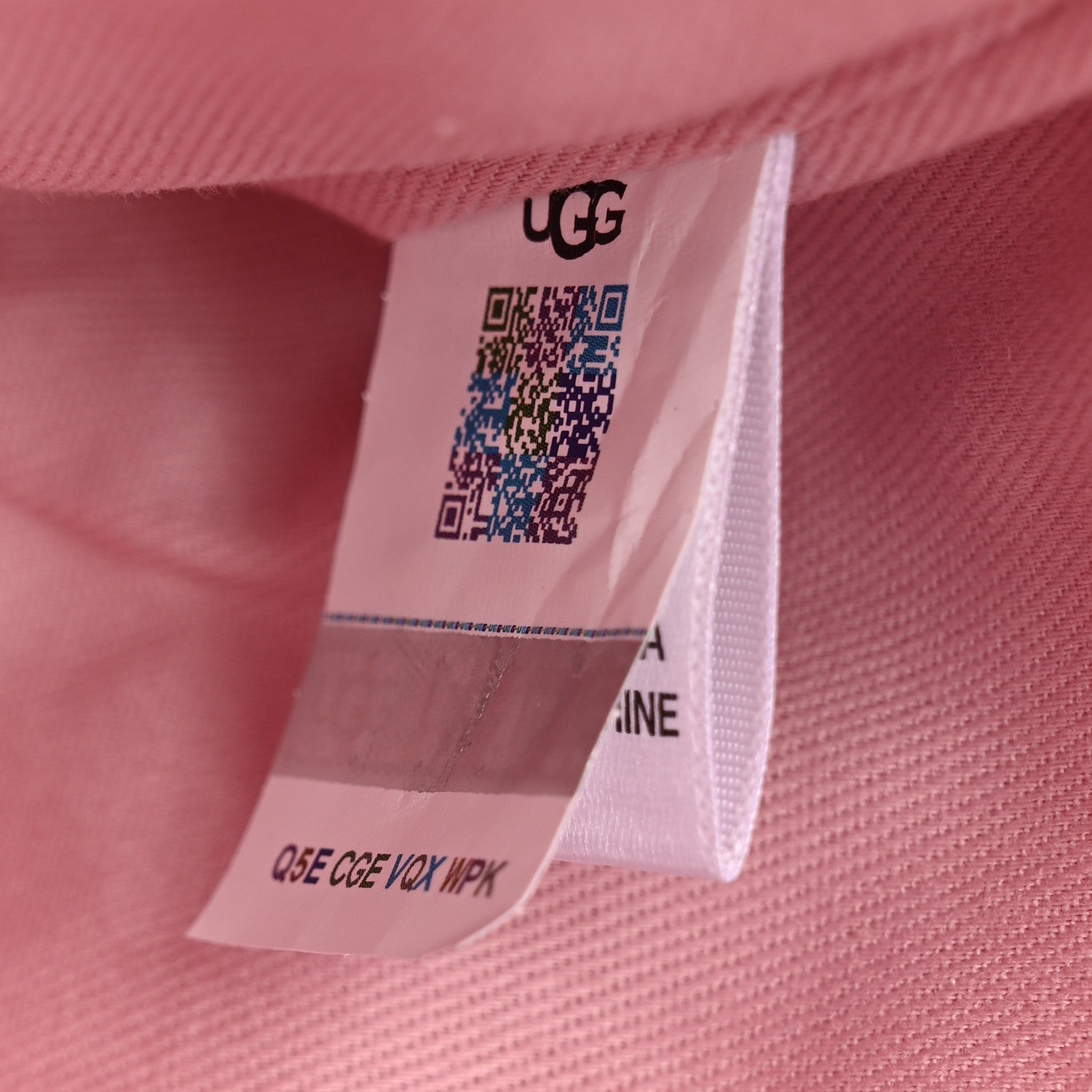 Telfar X UGG Suede Shearling Small Shopping Bag Pink 7 of 10