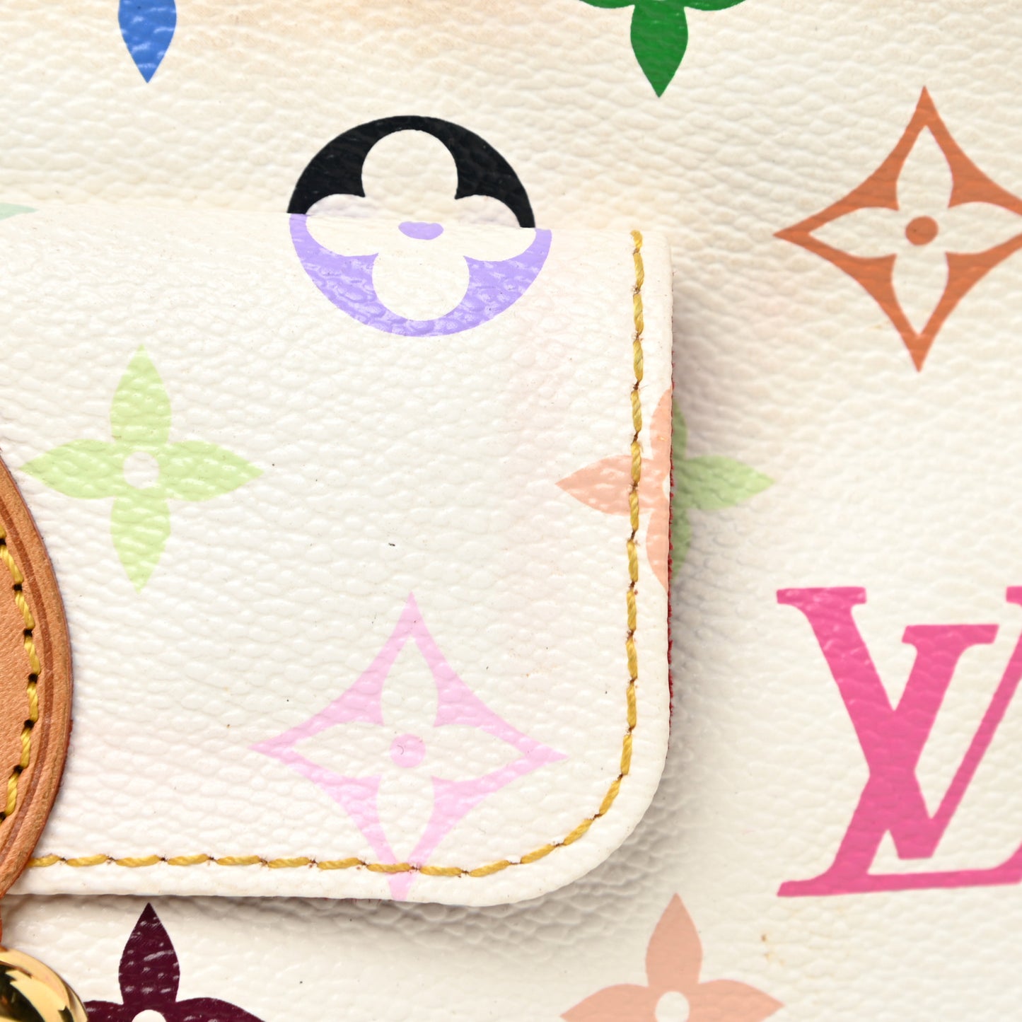 Monogram Multicolor Eliza White