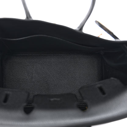 Hermes Togo Birkin 25 Black 4 of 10