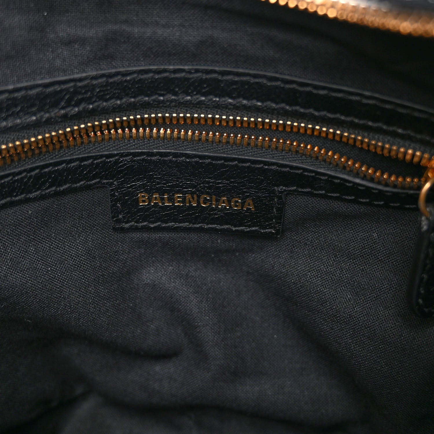 Balenciaga Agneau Arena Small Le Cagole Shoulder Bag Black 7 of 10