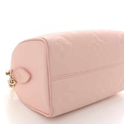 Louis Vuitton Empreinte Monogram Giant Speedy Bandouliere 20 Pink Opale 8 of 10