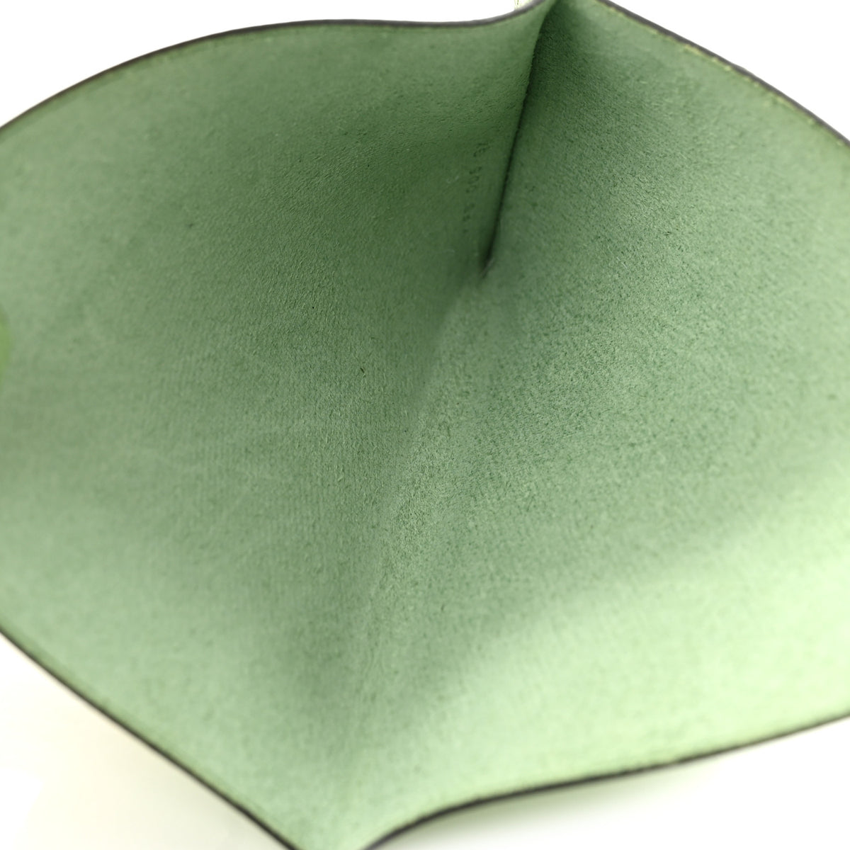 Epsom Tarmac Dot PM Passport Holder Vert Criquet Bleu Brume