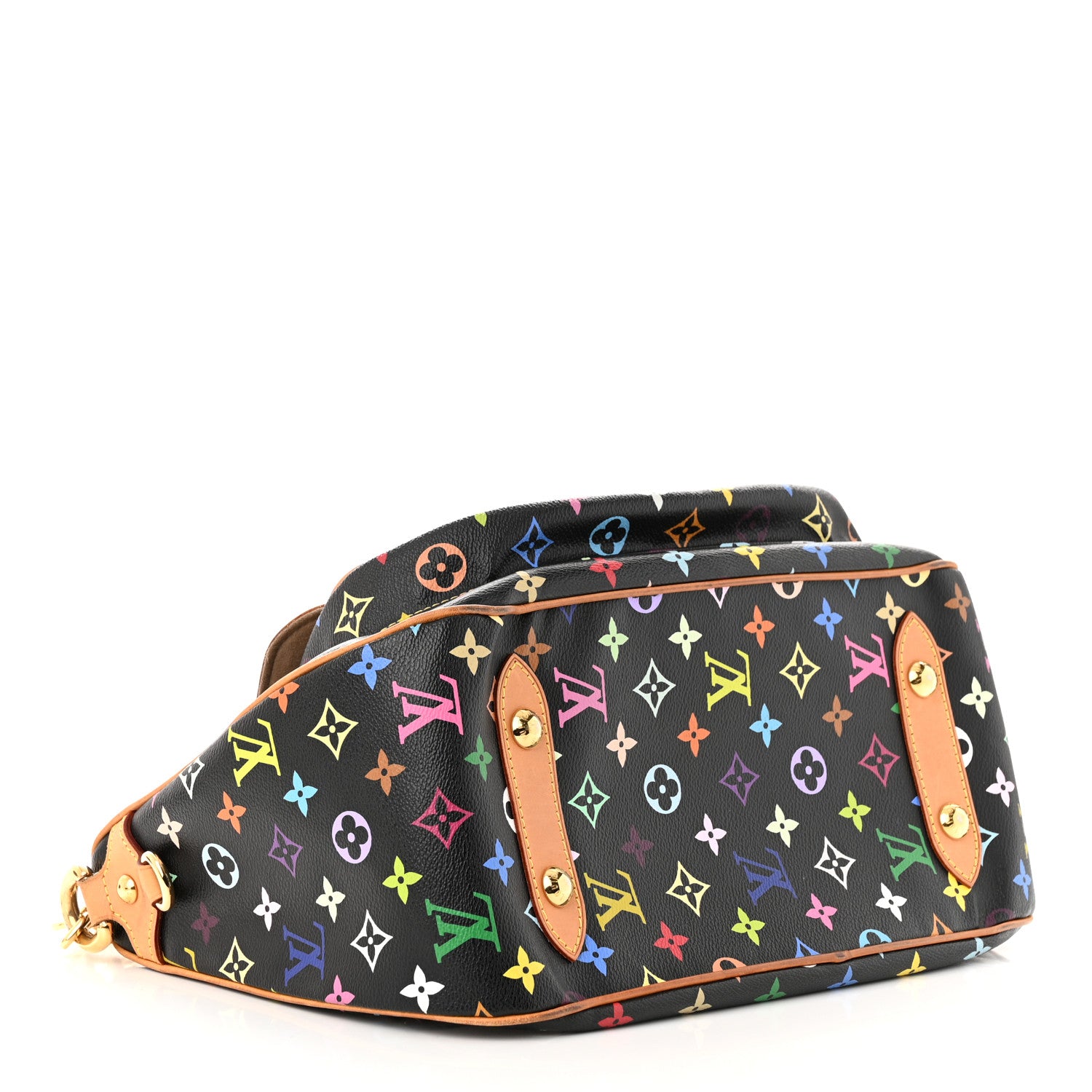 Louis Vuitton Monogram Multicolor Rita Black 4 of 12