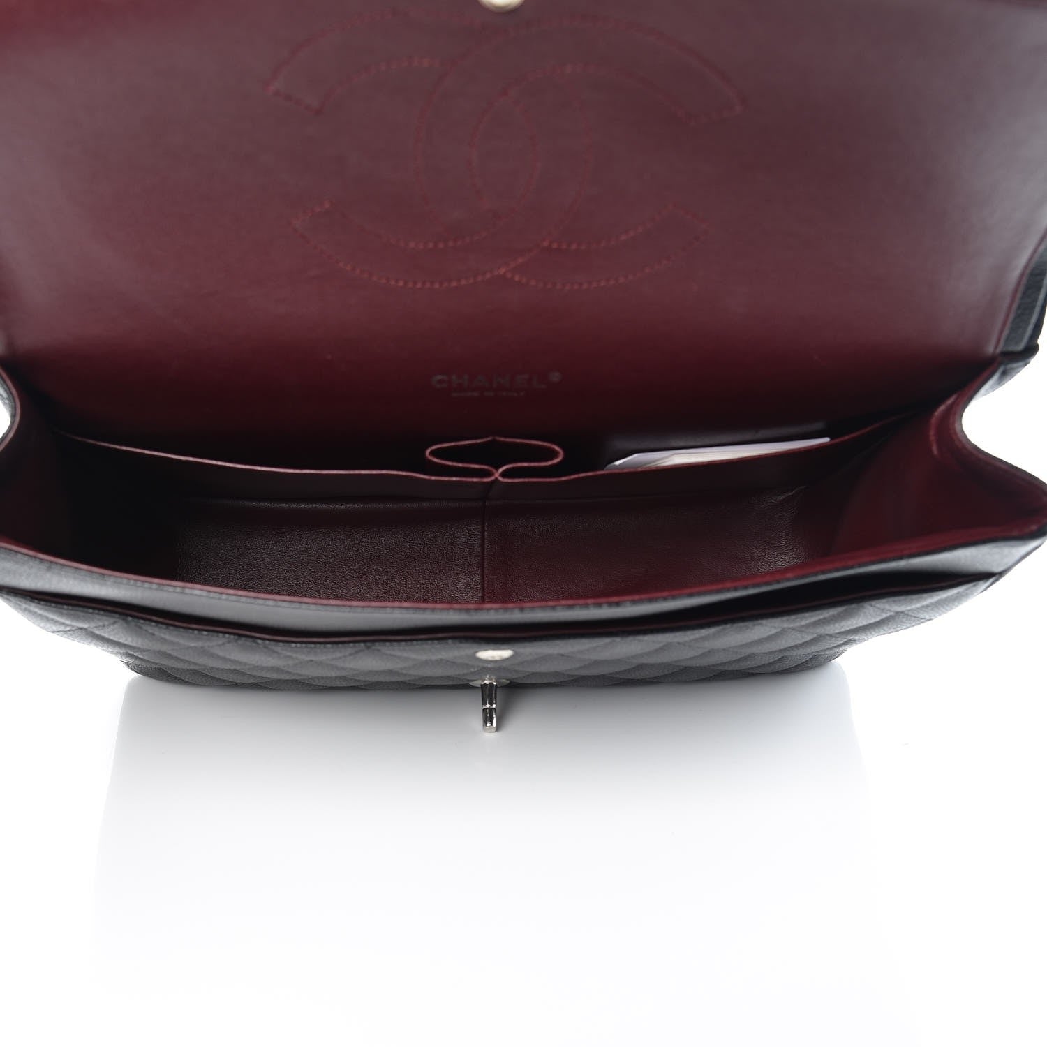 Chanel Caviar Quilted Maxi Double Flap Black 6 of 9