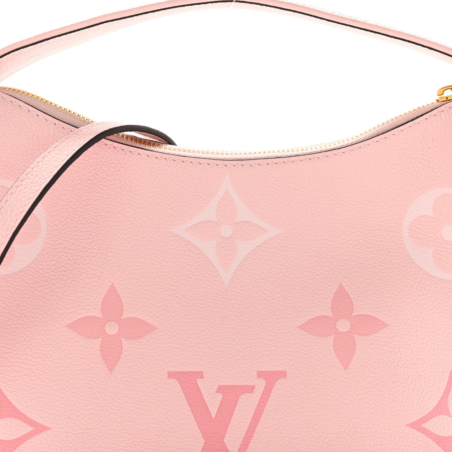 Empreinte Monogram Giant By The Pool Marshmallow Hobo PM Bouton De Rose