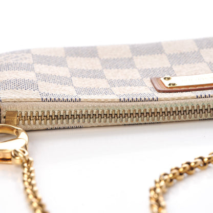 Louis Vuitton Damier Azur Pochette Milla MM 12 of 13