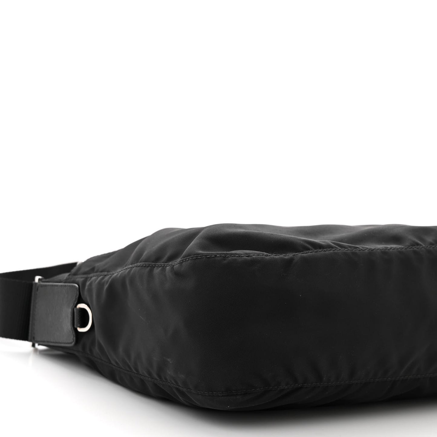 Tessuto Nylon Messenger Bag Black