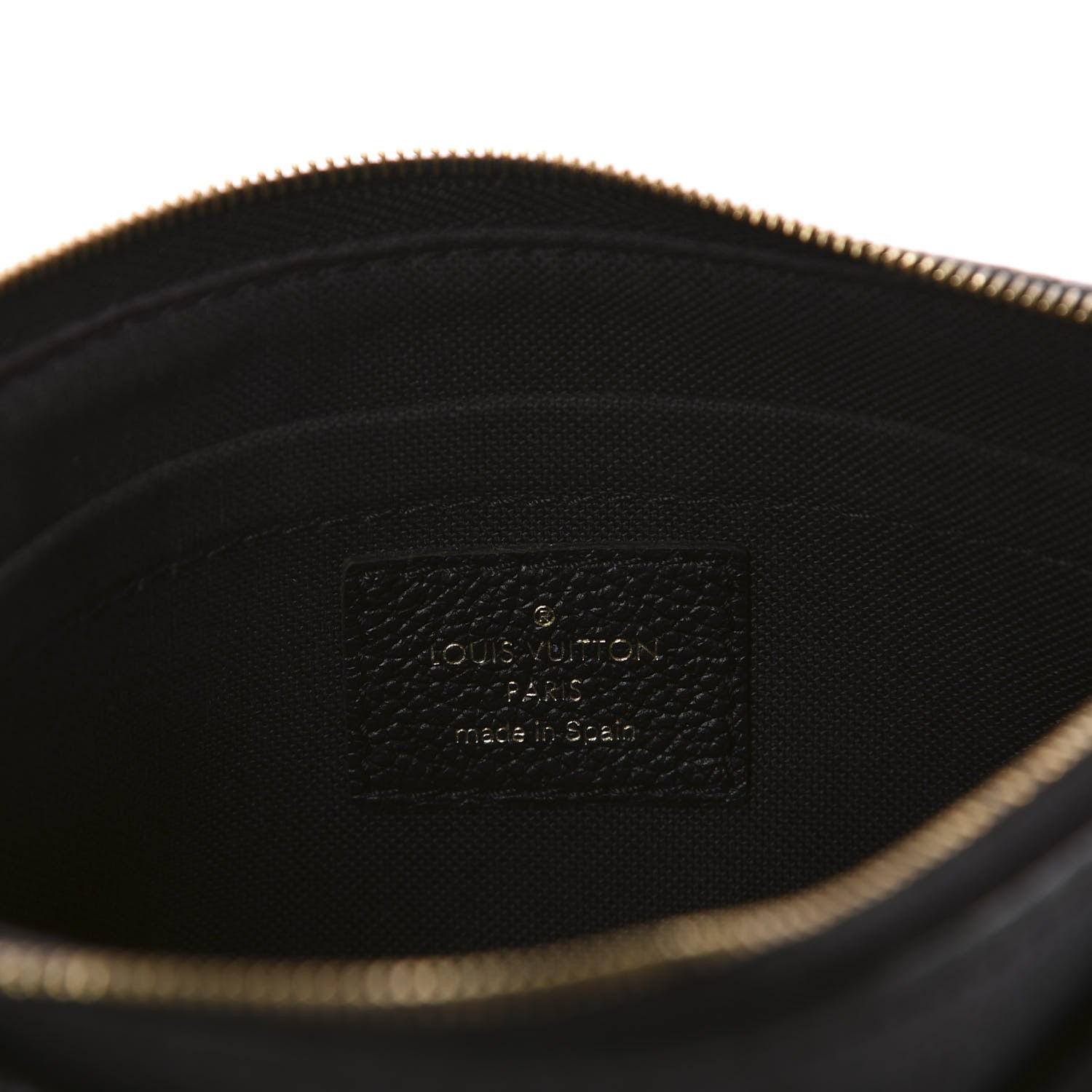 Louis Vuitton Monogram Pallas Clutch Black 9 of 10