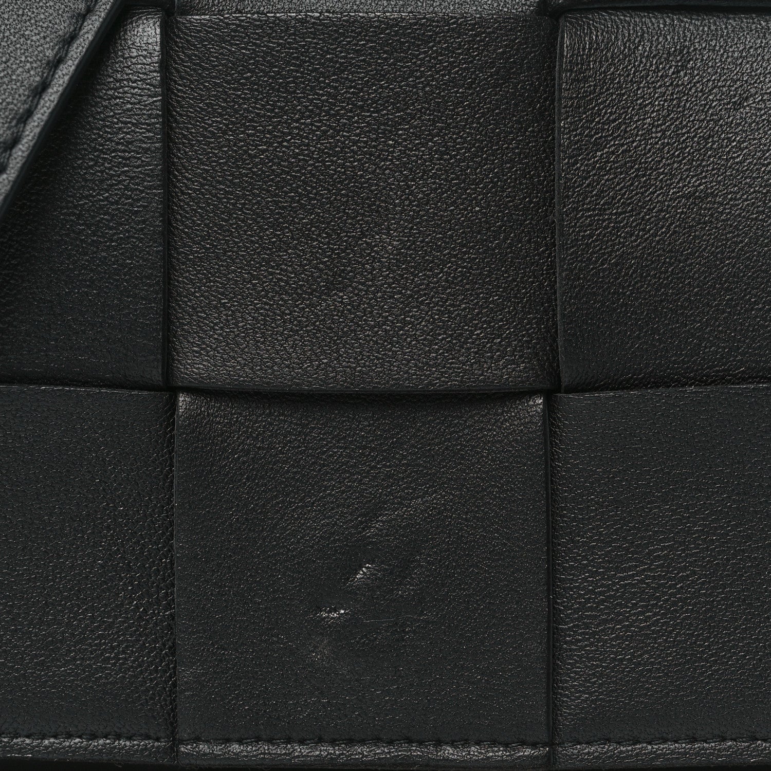 Bottega Veneta Lambskin Maxi Intreccio Candy Cassette Crossbody Bag Black 7 of 9