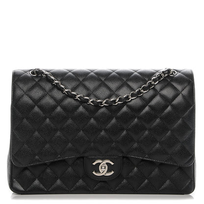 Chanel Caviar Quilted Maxi Double Flap Black 1 of 7