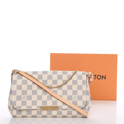 Louis Vuitton Damier Azur Favorite MM 9 of 9