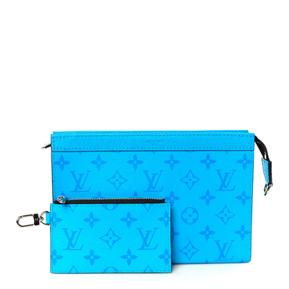 Louis Vuitton Monogram Gaston Wearable Wallet Tropical Blue 3 of 9