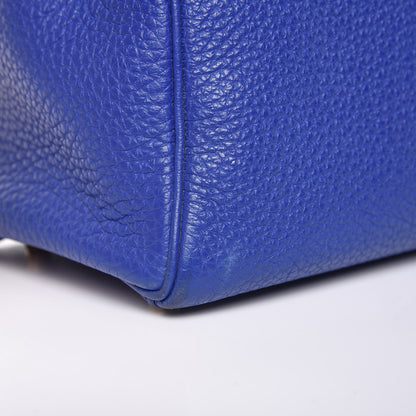 Hermes Togo Kelly Retourne 32 Bleu Electrique 31 of 49