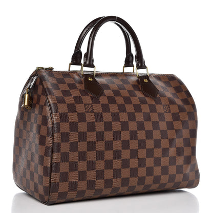 Louis Vuitton Damier Ebene Speedy 30 3 of 13