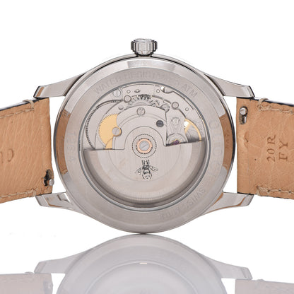 Gucci Stainless Steel Ostrich Mother of Pearl 38mm G-Timeless Cat Automatic Watch 7 of 8