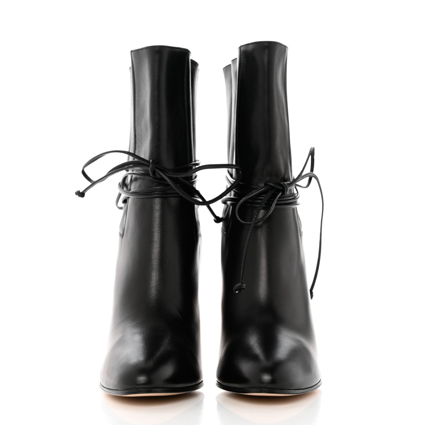 Malaga Kid Indya Bow Tie Ankle Boots 35 Black