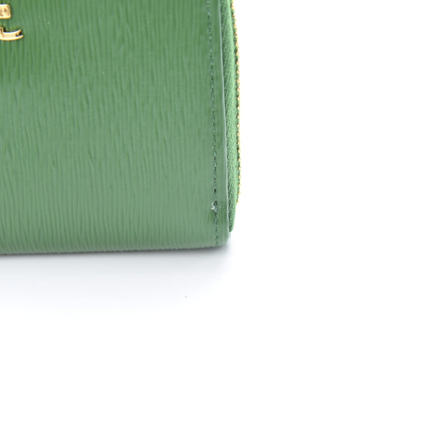 Vitello Move Metal Coin Purse Verde