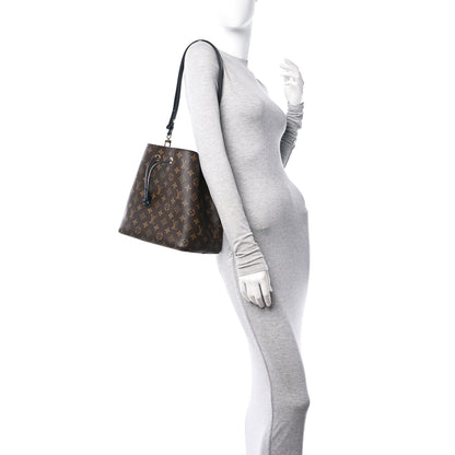 Louis Vuitton Monogram Neonoe MM Black 2 of 10