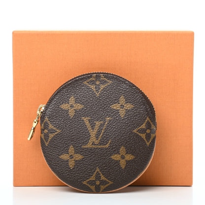 Louis Vuitton Monogram Round Coin Purse 7 of 7
