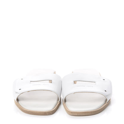 Hermes Calfskin View Sandals 37.5 White 2 of 9