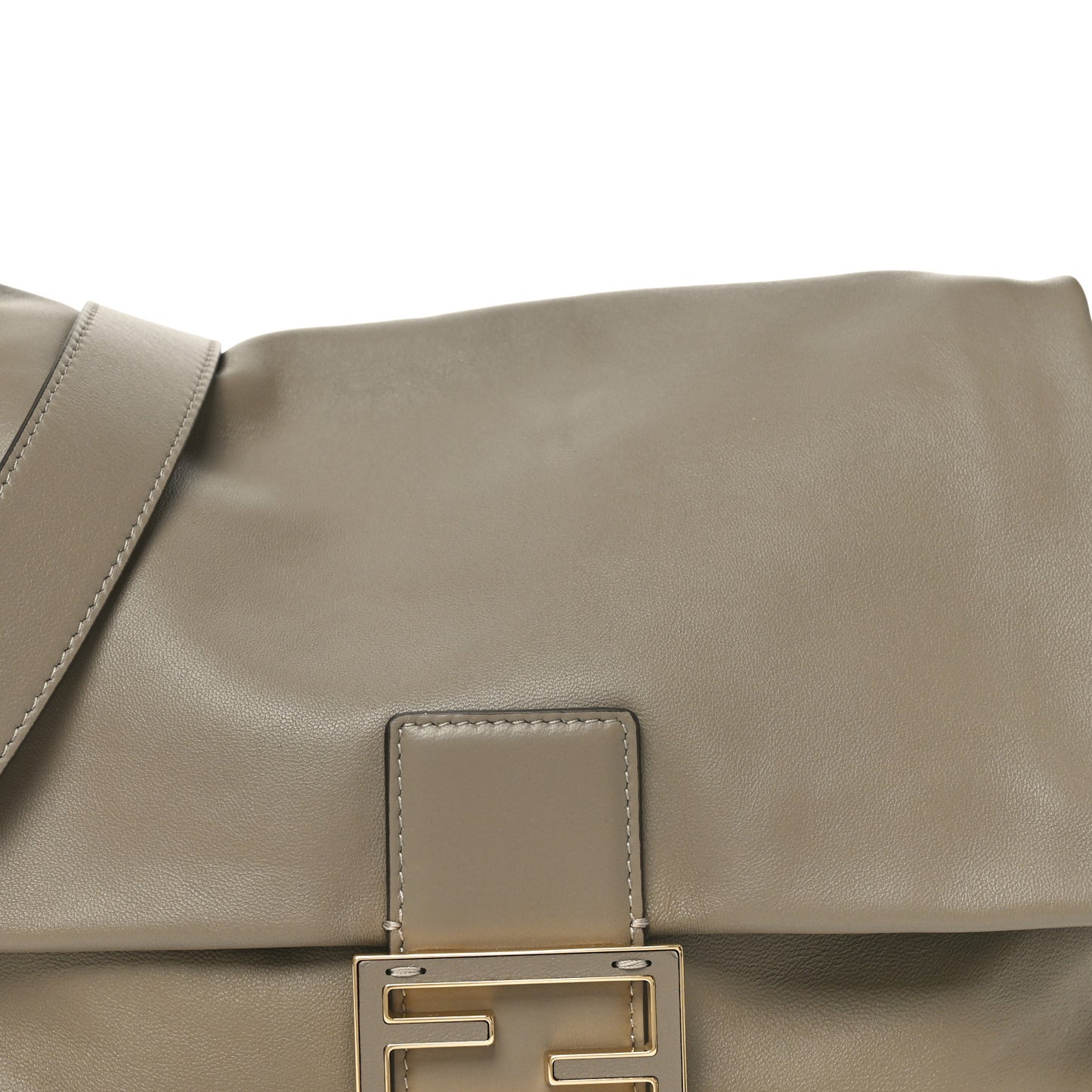 Nappa Medium Mamma Baguette Dove Gray