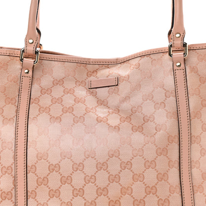 Gucci Crystal Monogram Joy Tote Blush Pink 7 of 15