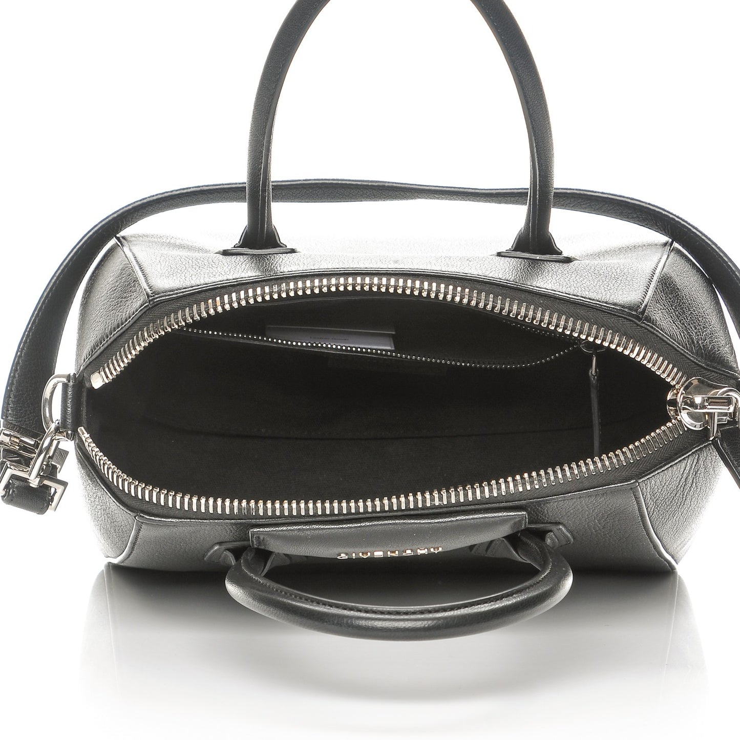Sugar Goatskin Small Antigona Black