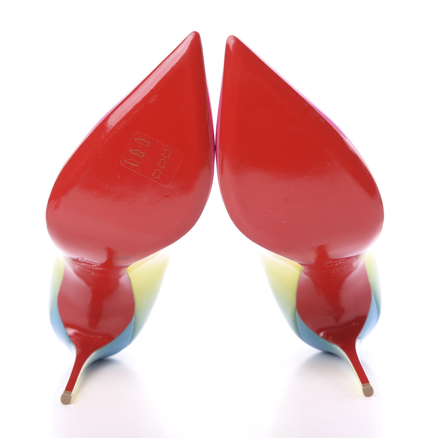Patent Sunrise Pigalle Follies 100 Pumps 41 Multicolor