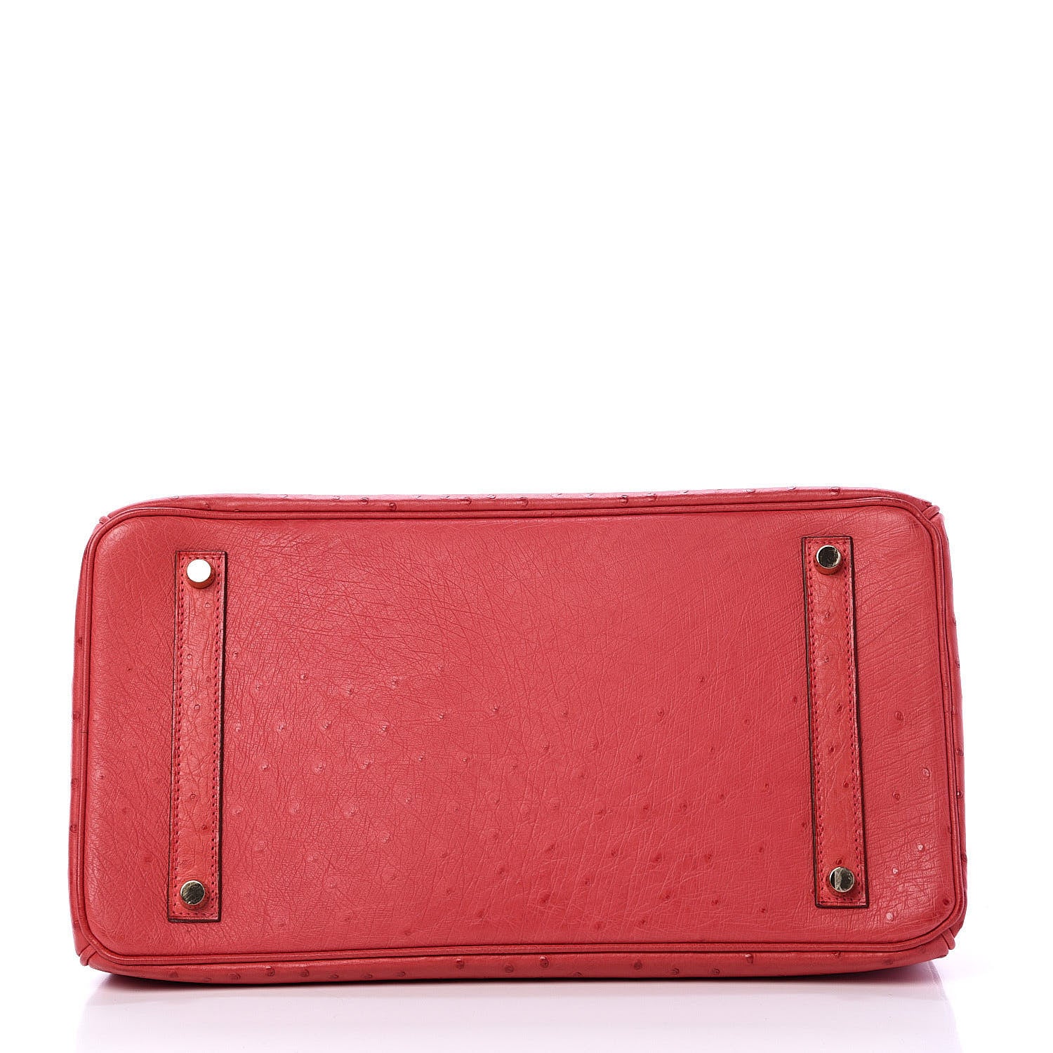 Hermes Ostrich Birkin 35 Rouge Vif 5 of 37