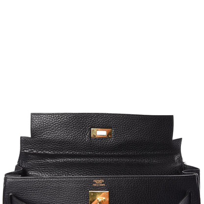 Hermes Ardennes Kelly Retourne 32 Black 8 of 34