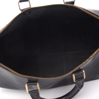 Louis Vuitton Epi Keepall 45 Black 6 of 13