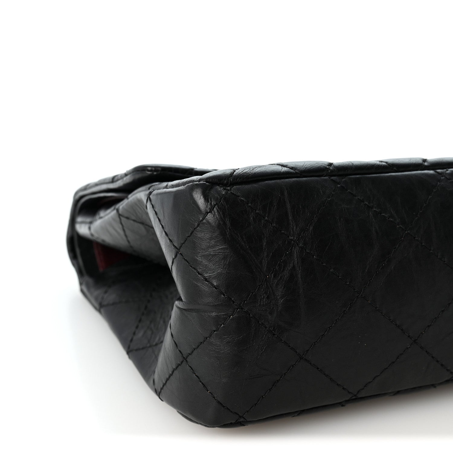 Chanel Aged Calfskin Quilted 2.55 Reissue 227 Flap Black 8 of 9