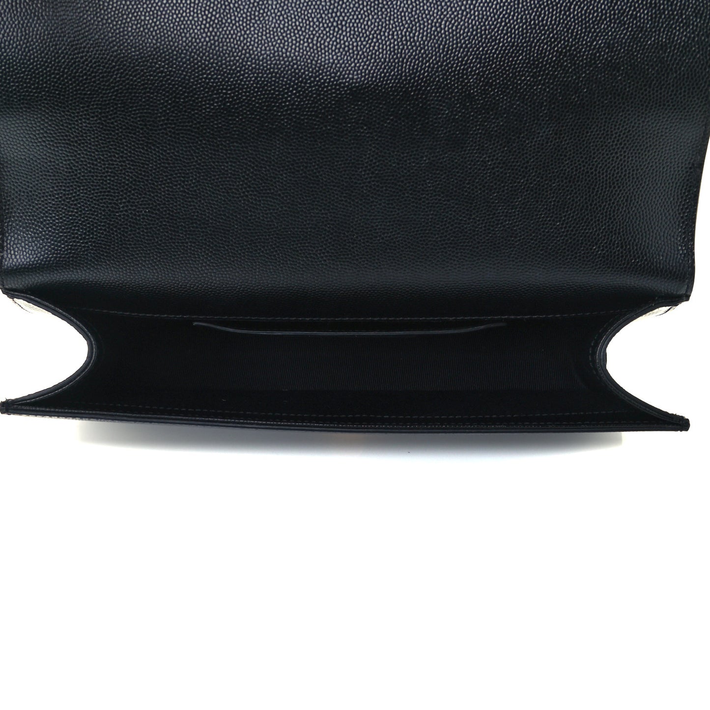 Grain De Poudre Classic Monogram Kate Clutch Black