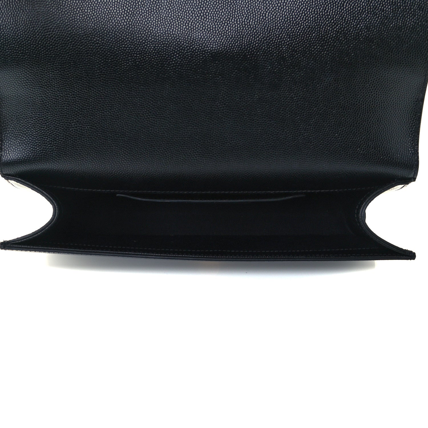 Saint Laurent Grain De Poudre Classic Monogram Kate Clutch Black 5 of 12