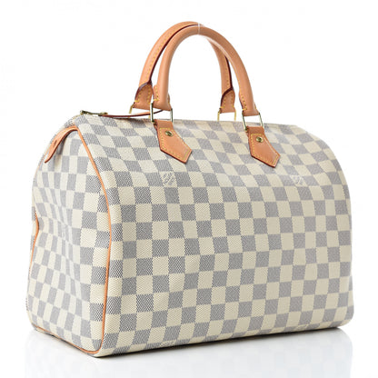 Louis Vuitton Damier Azur Speedy 30 3 of 9