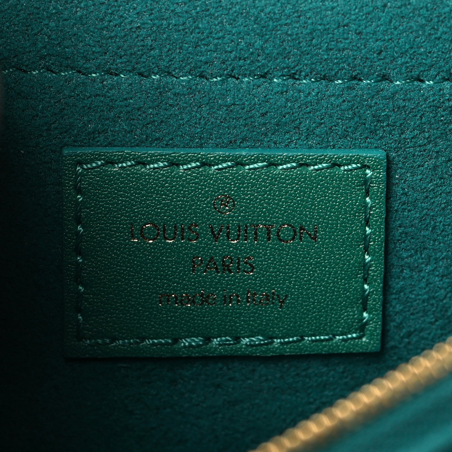 Louis Vuitton Calfskin New Wave Chain Bag MM NM Emerald 6 of 9