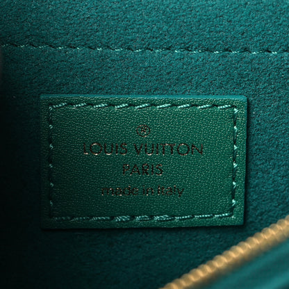 Louis Vuitton Calfskin New Wave Chain Bag MM NM Emerald 6 of 9