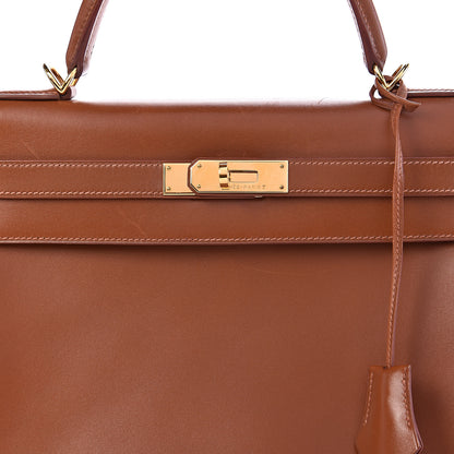 Hermes Box Kelly Retourne 32 Noisette 18 of 18