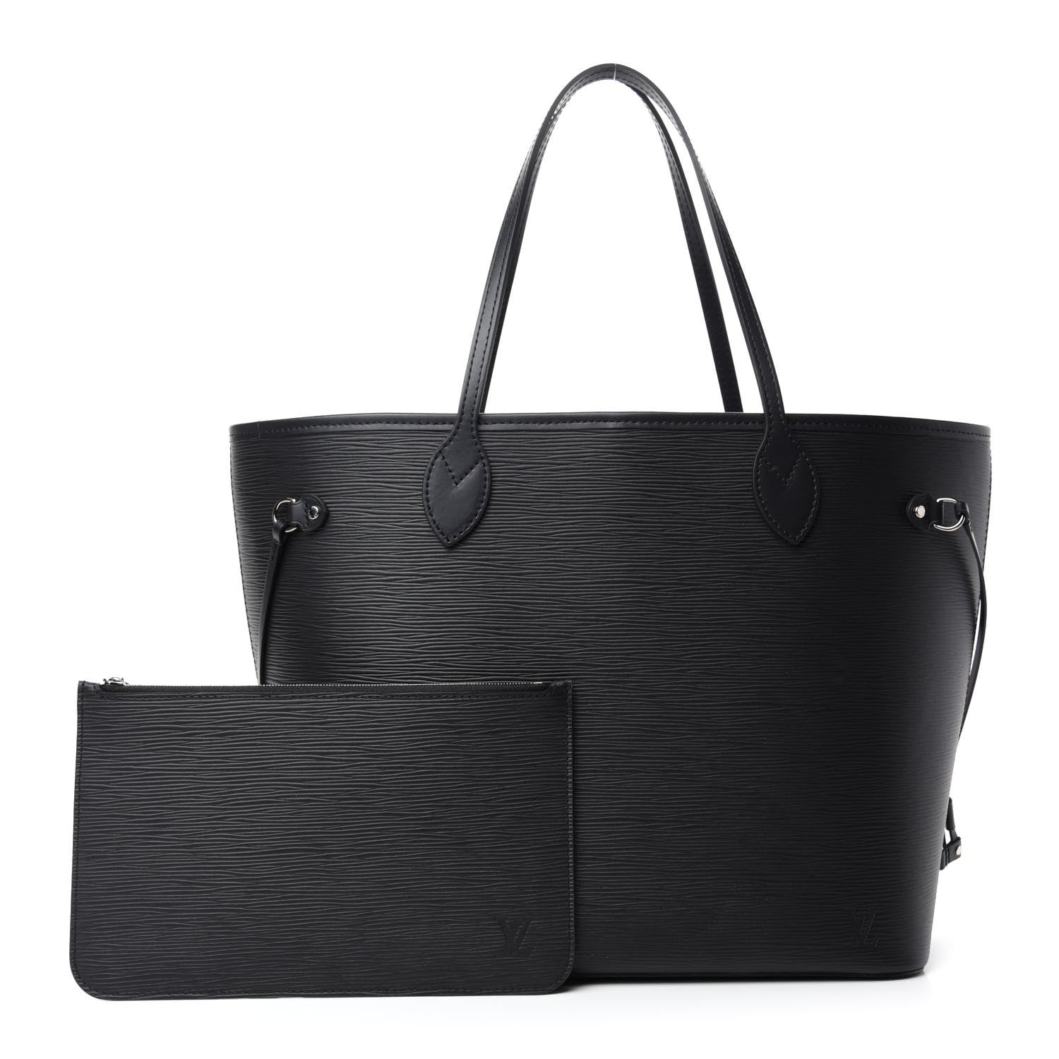 Louis Vuitton Epi Neverfull MM Black 1 of 10