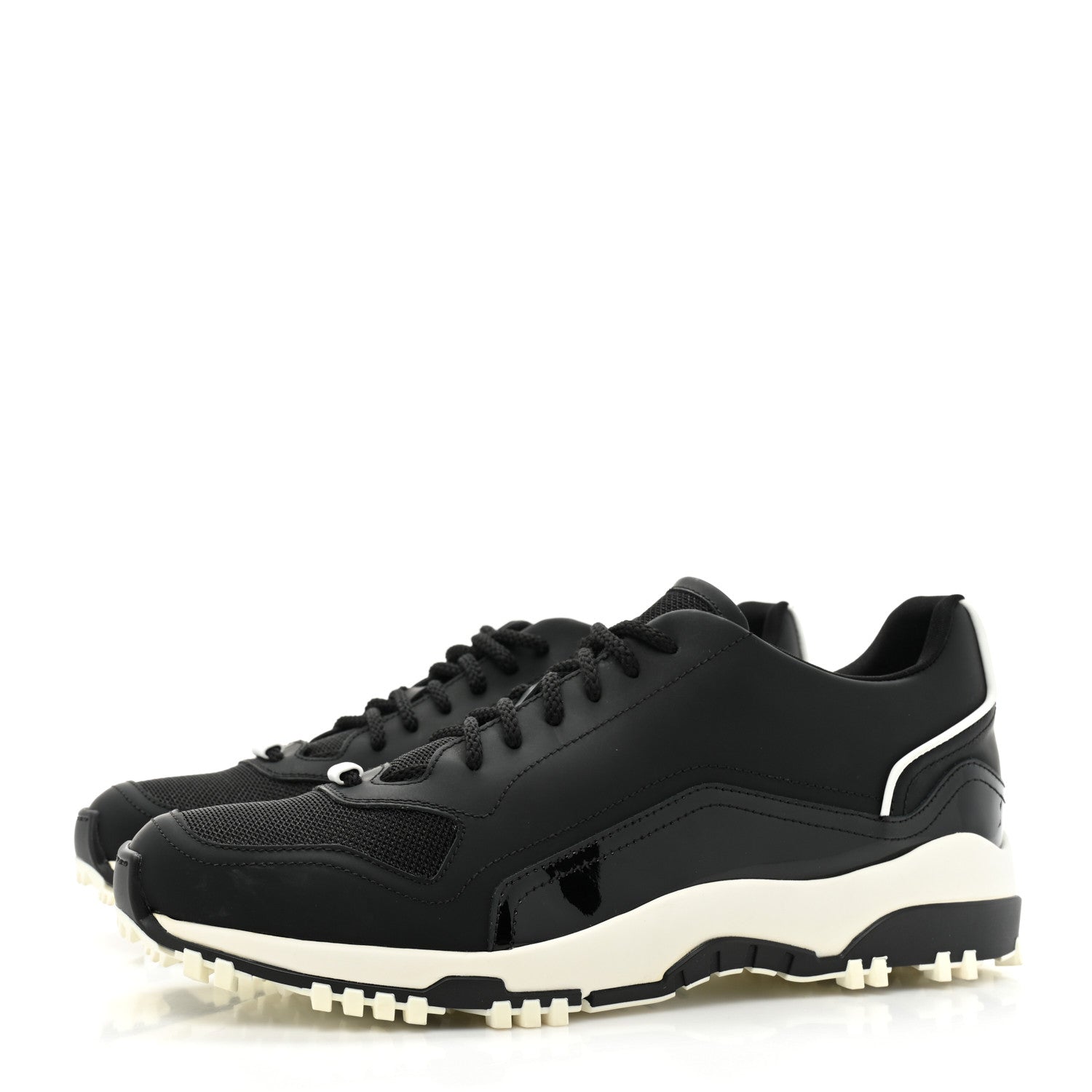 Christian Dior Technical Fabric Mens Trainer Sneakers 41 Black 3 of 10