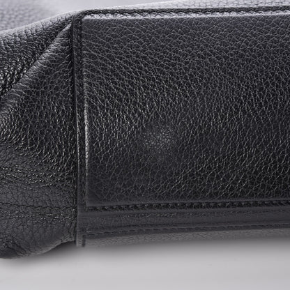 Miu Miu Goatskin Madras Bucket Bag Nero Black Porpora 7 of 10