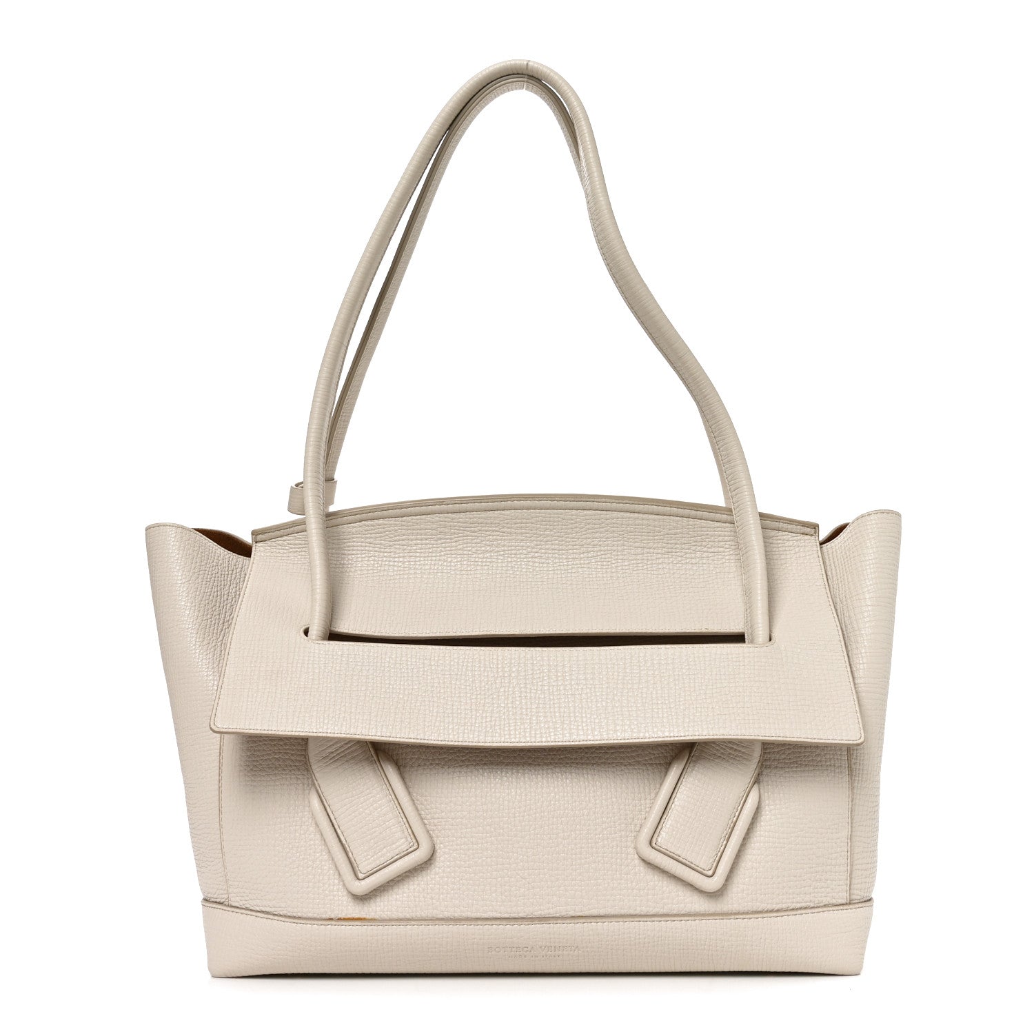 Bottega Veneta Grainy Calfskin Medium Arco Plaster 1 of 9