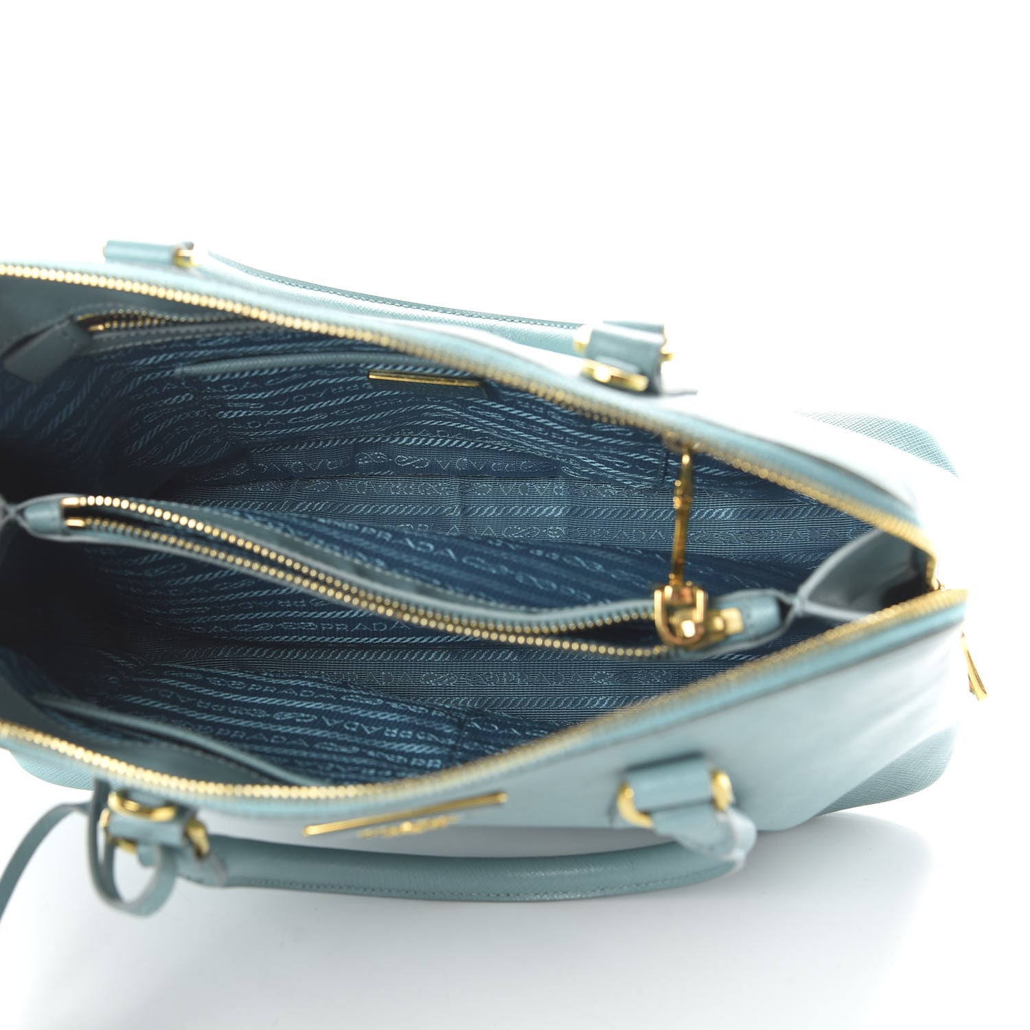 Prada Saffiano Lux Medium Promenade Tote Anice 5 of 9
