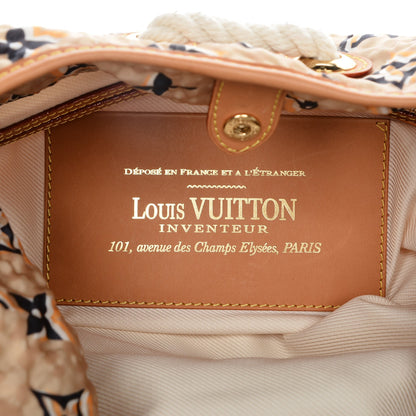 Louis Vuitton Canvas Monogram Cruise Bulles MM Natural 6 of 8