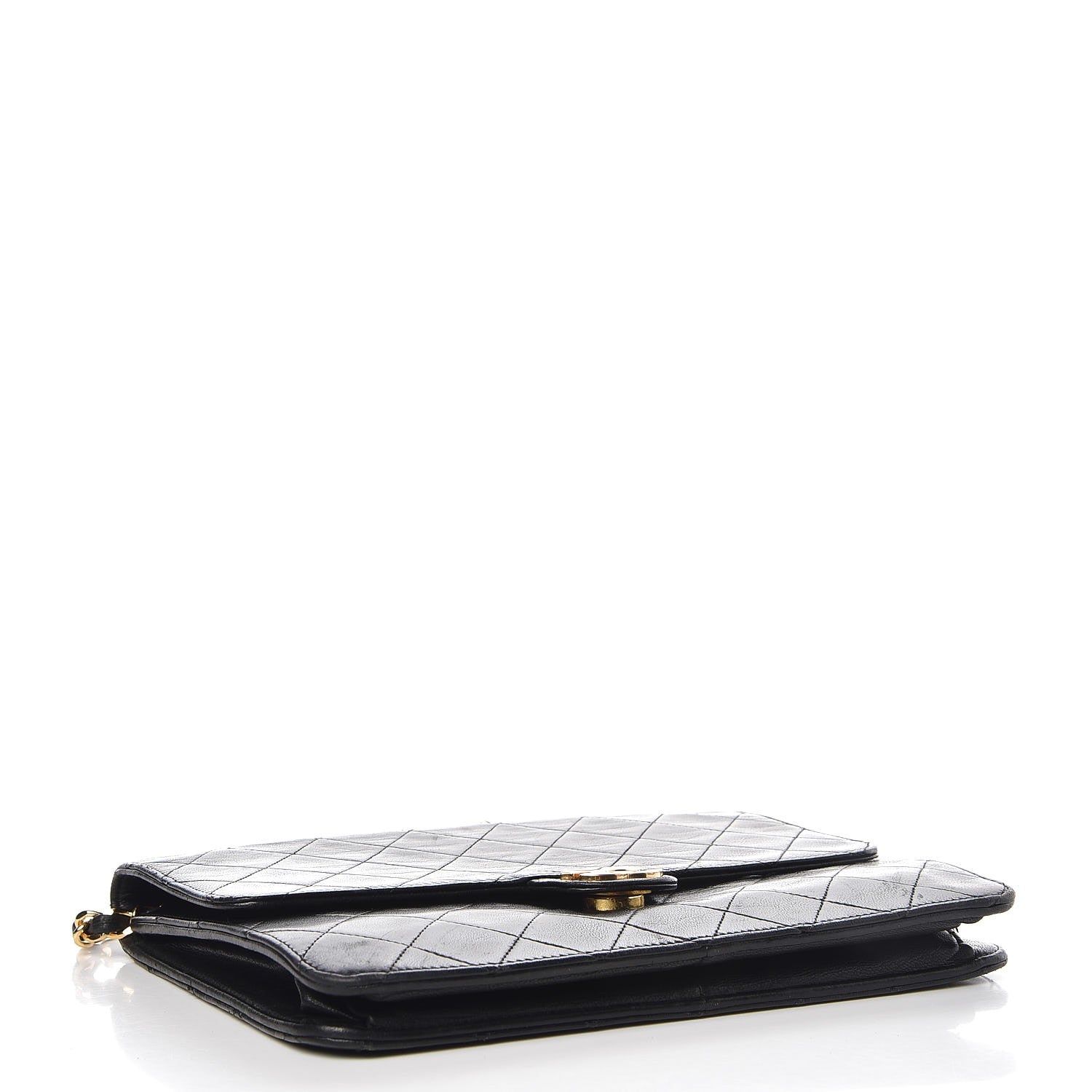 Chanel Lambskin Quilted Small Single Flap Black 4 of 9