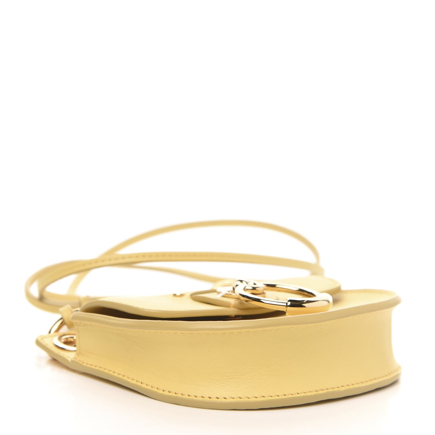 Chloe Calfskin Tess Mini Crossbody Bag Yellow 4 of 9