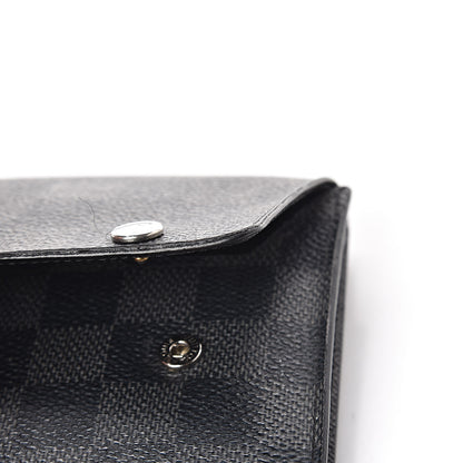 Louis Vuitton Damier Graphite Portefeuille Compact Modulable Wallet 13 of 15