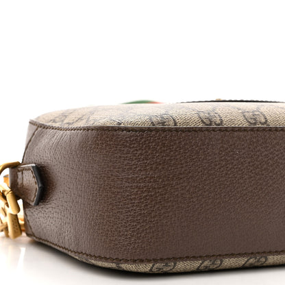 Gucci GG Supreme Monogram Web Neo Vintage Shoulder Bag Beige New Acero Crop 9 of 11