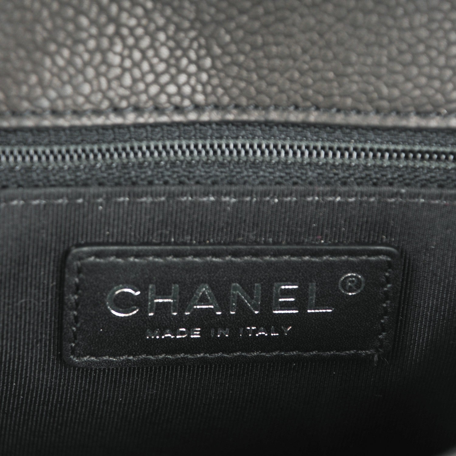Chanel Caviar Casual Pocket Messenger Flap Black 7 of 8