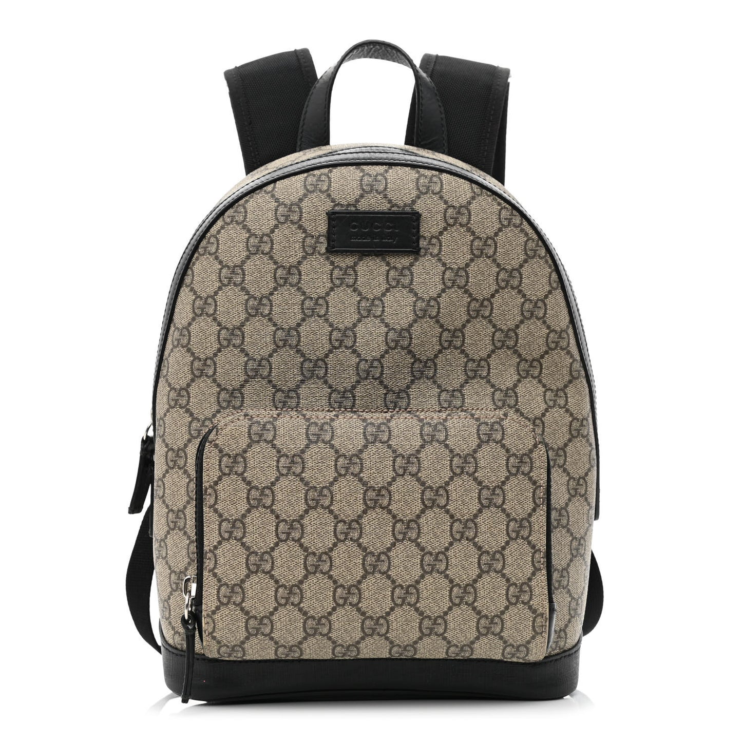 GG Supreme Monogram Small Eden Day Backpack Black